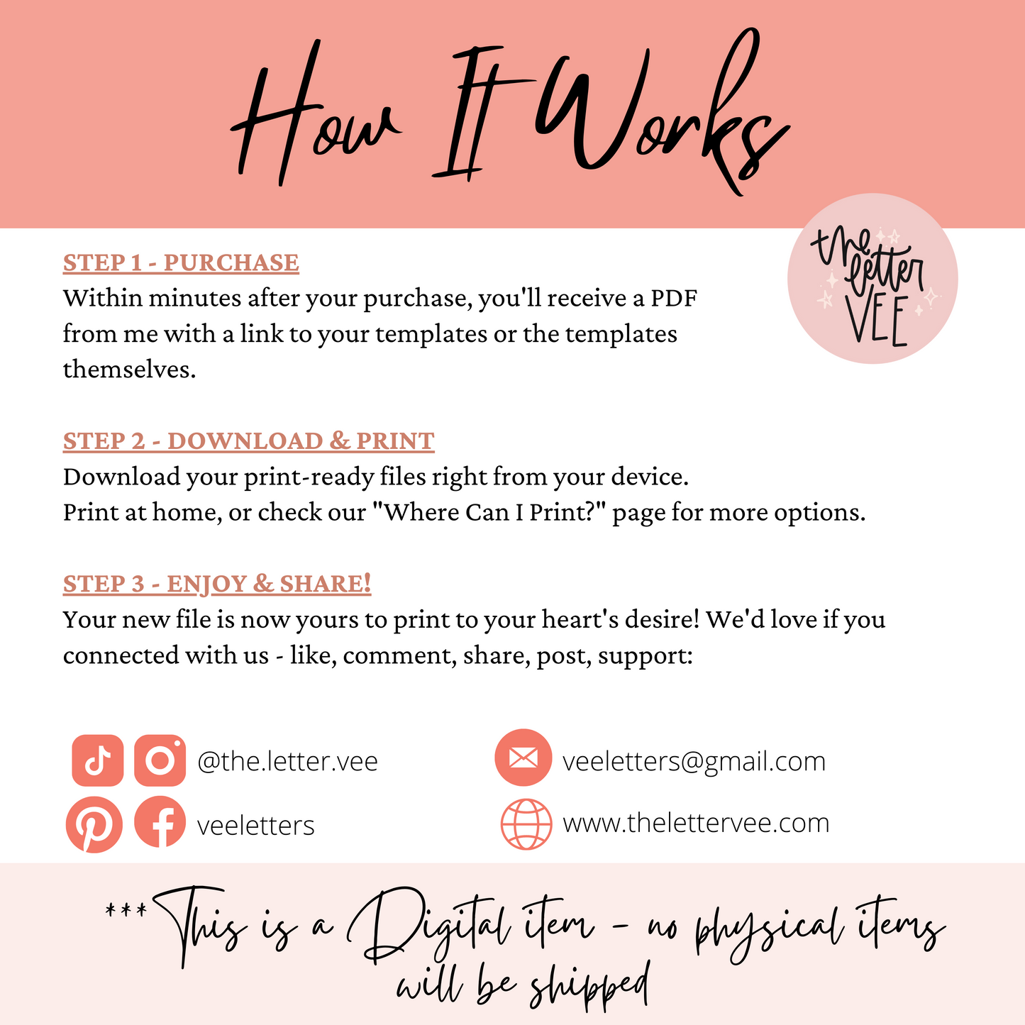 Recipe Card | Printable keepsake