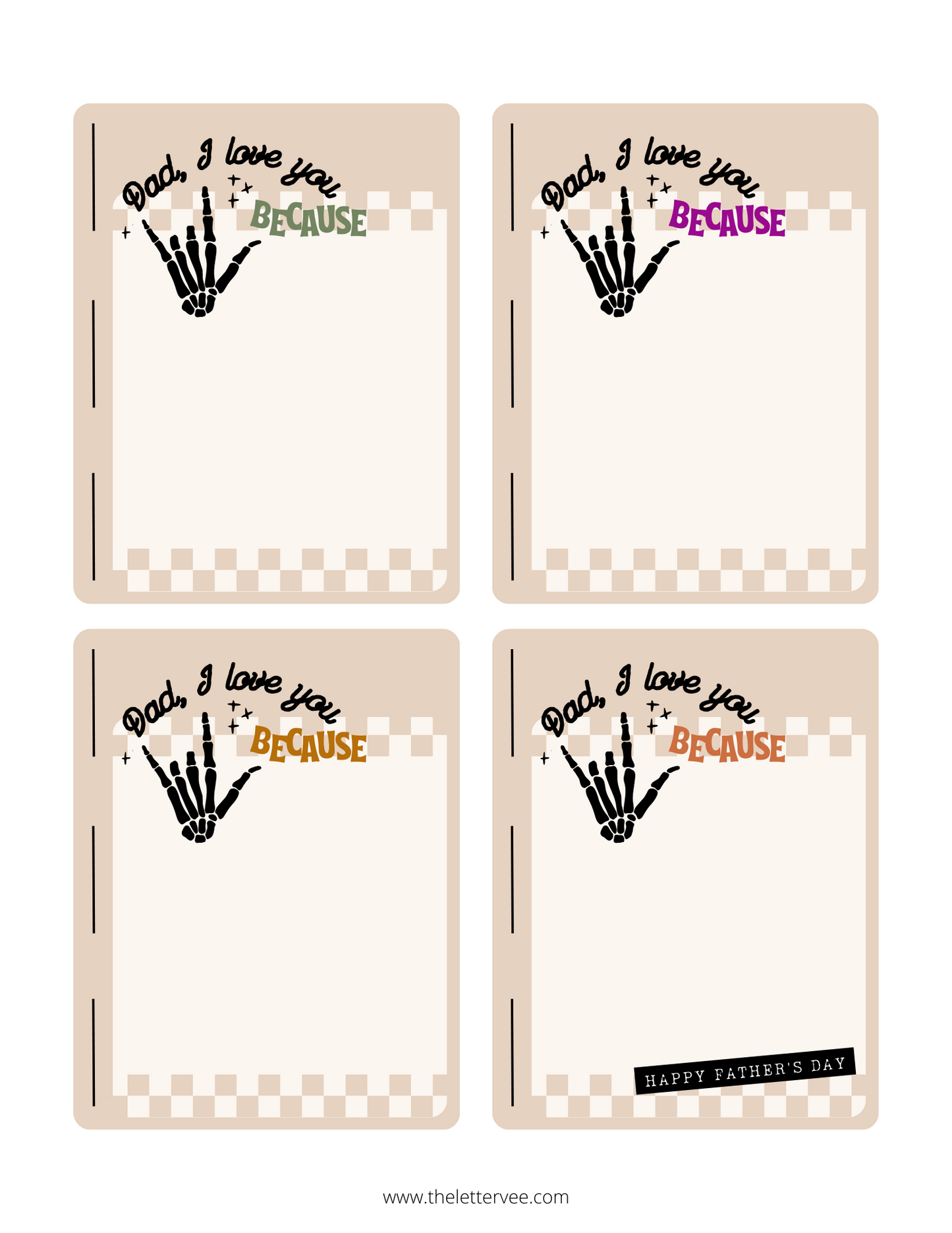 Book for Dad | Printable gift