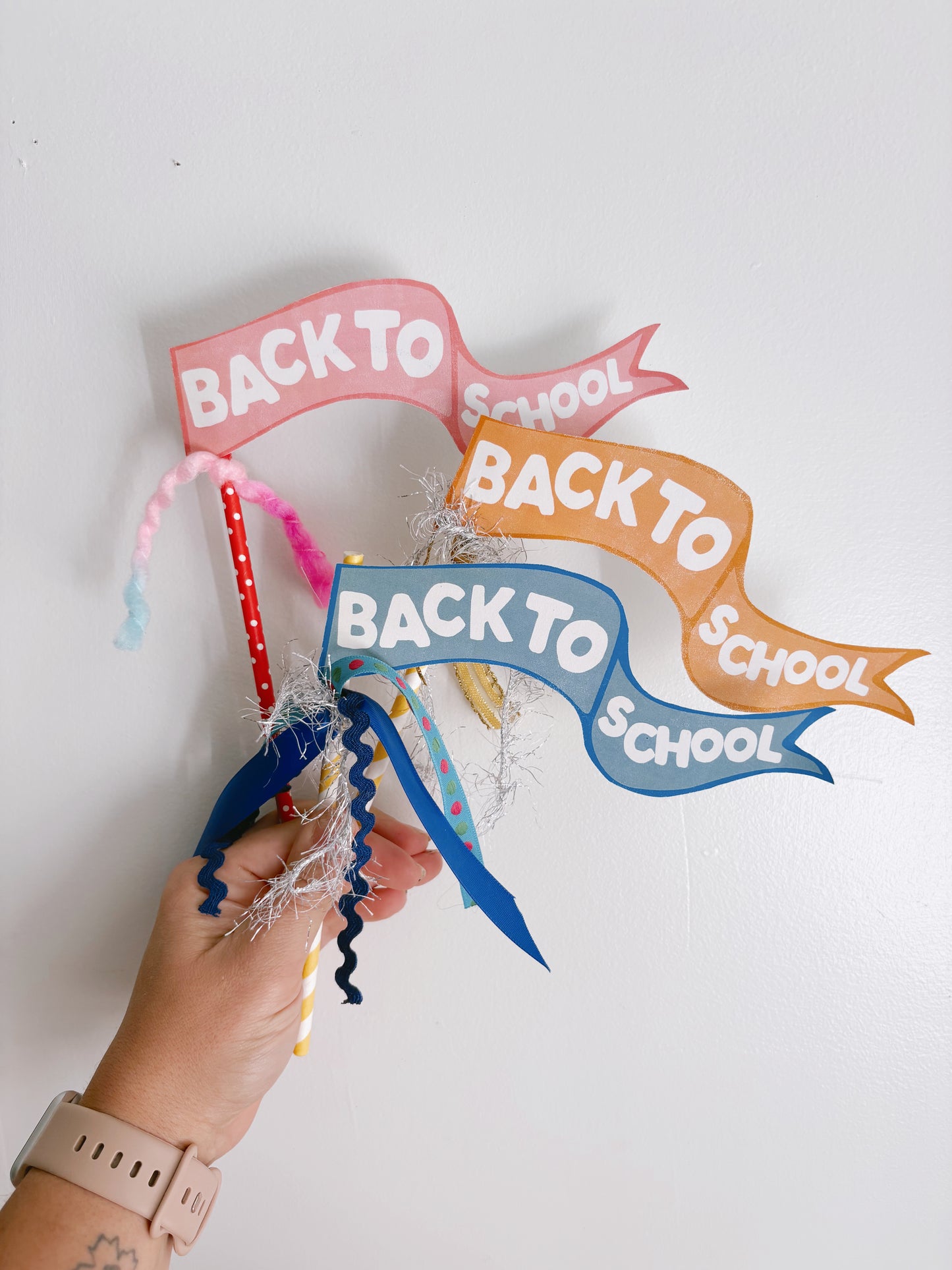 Back to School Flag + Tags Vol. 5 | Printable Flags and Tags