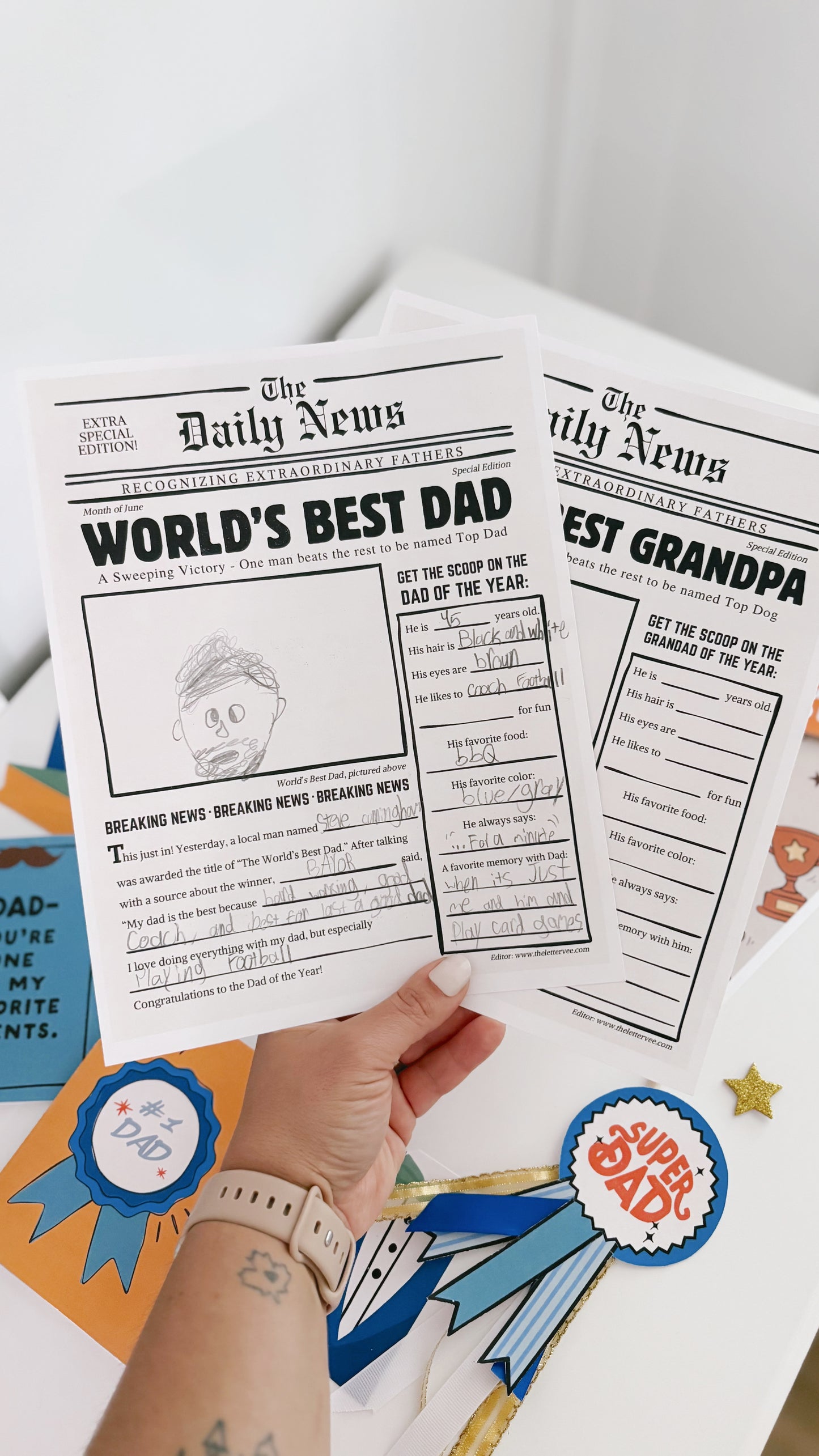 Father's Day Vol. 5 | Printable Father's Day Gift Set