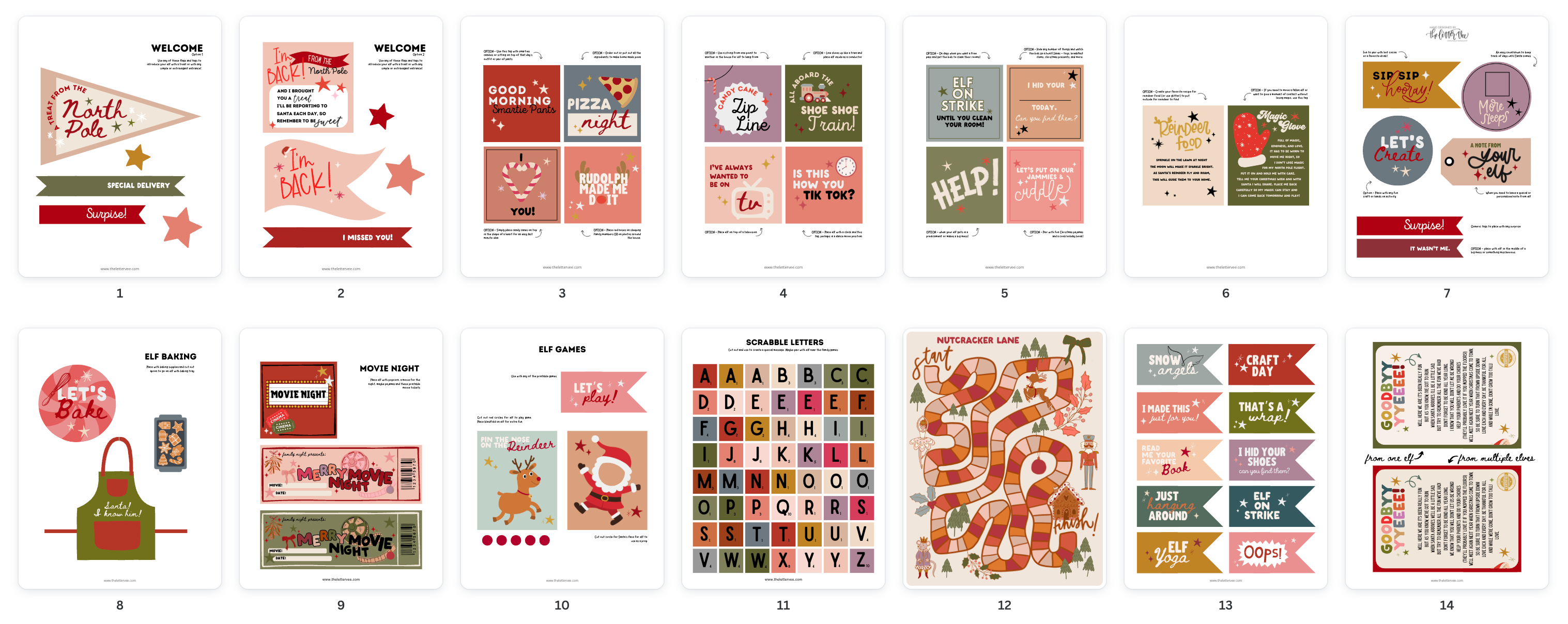 Elf Collection Vol.2 | Holiday Bundle – The Letter Vee