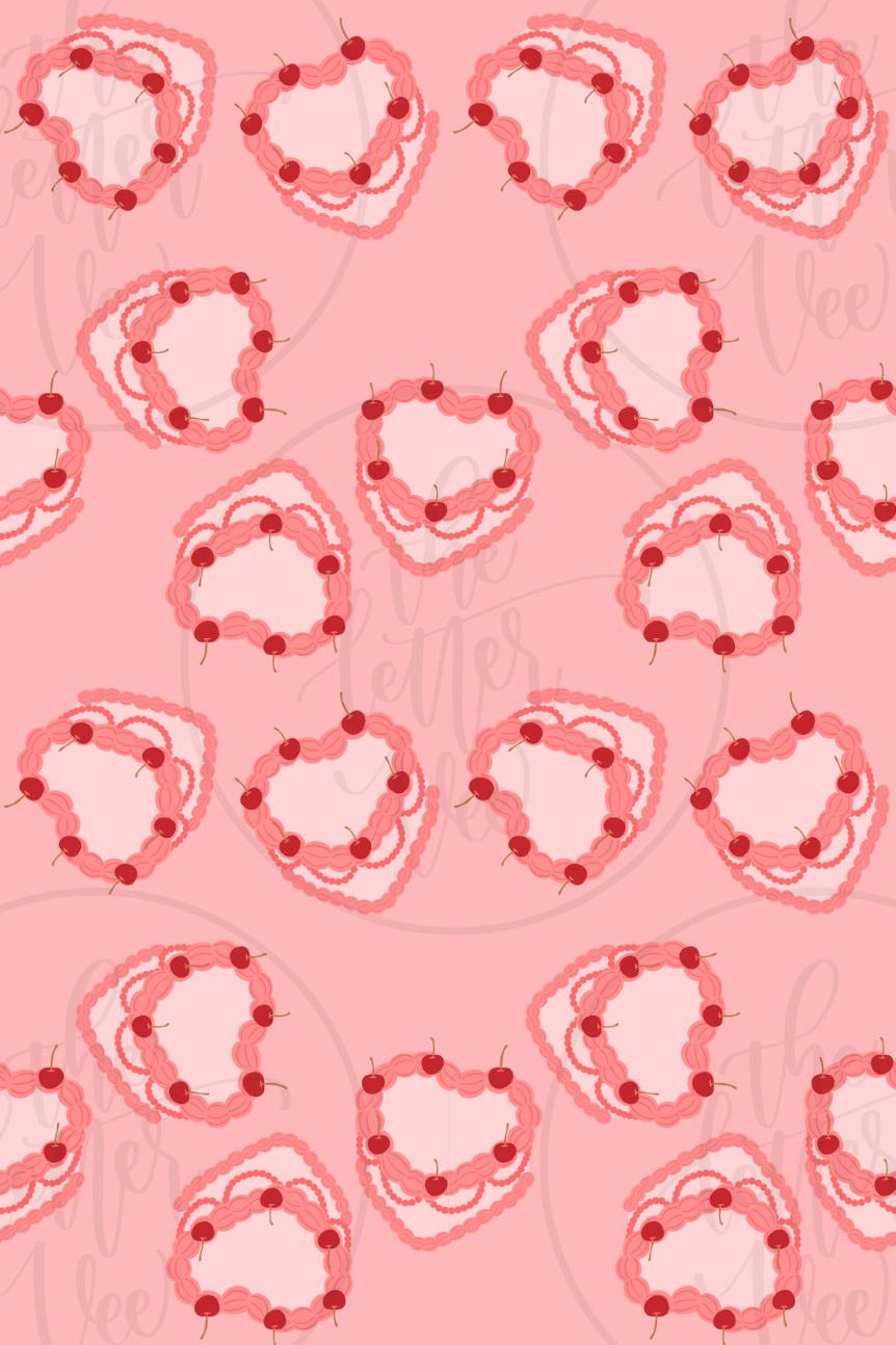 Valentines 2025 repeating pattern | Repeatable patterns
