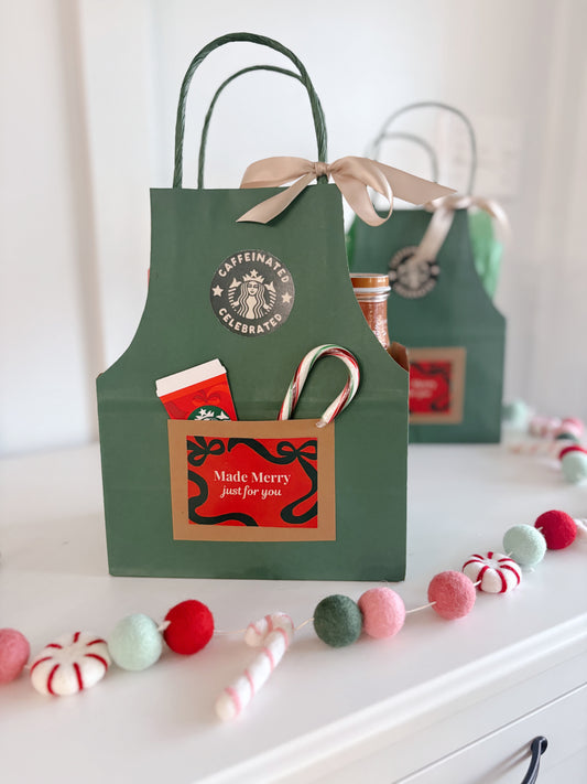 Made Merry Just for You | Starbucks Gift Tags