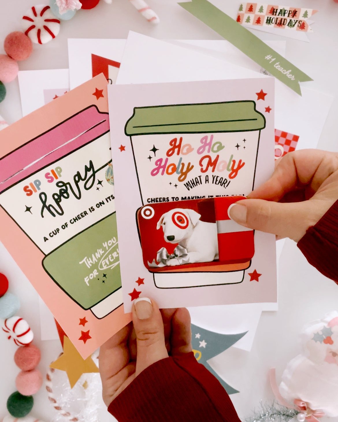 Christmas Gift Card holders | Printable Gift – The Letter Vee christmas-gift-card-holders-printable-gift-the-letter-vee