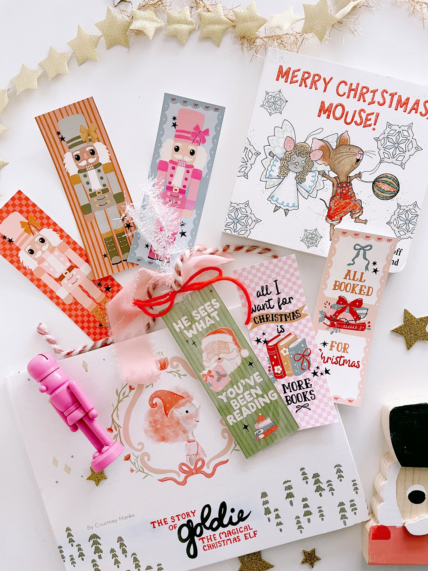 Christmas Bookmarks | Printable craft