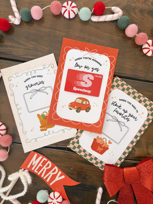 Gift Card Book | Printable Gift