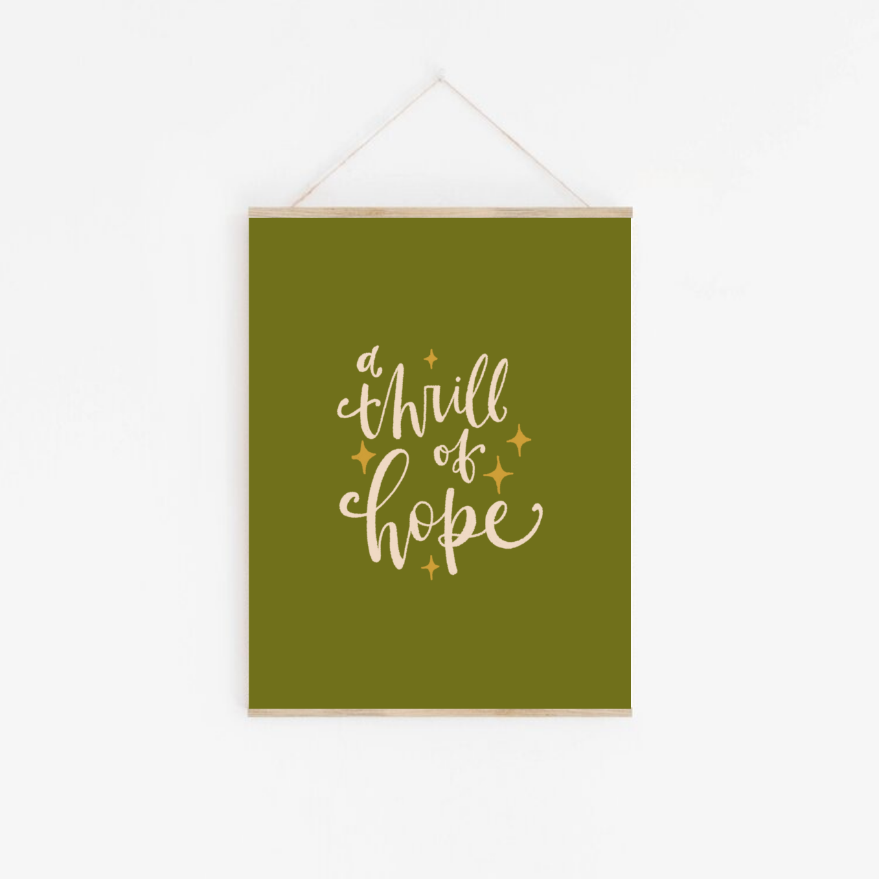 A Thrill of Hope | Framable Art Prints
