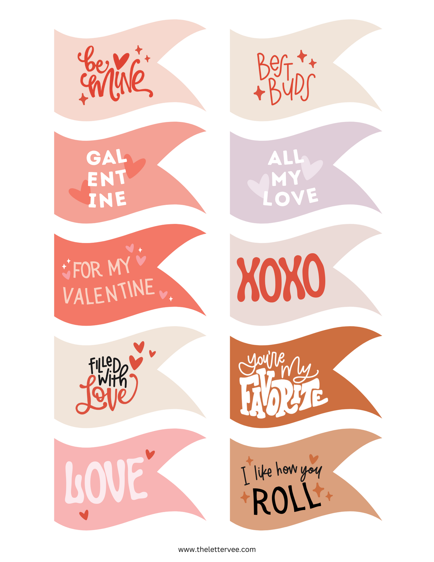 Cuter than Cupid | Tags and Flags