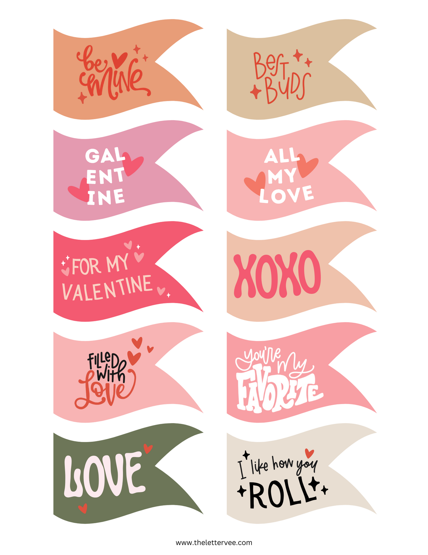 Cuter than Cupid | Tags and Flags