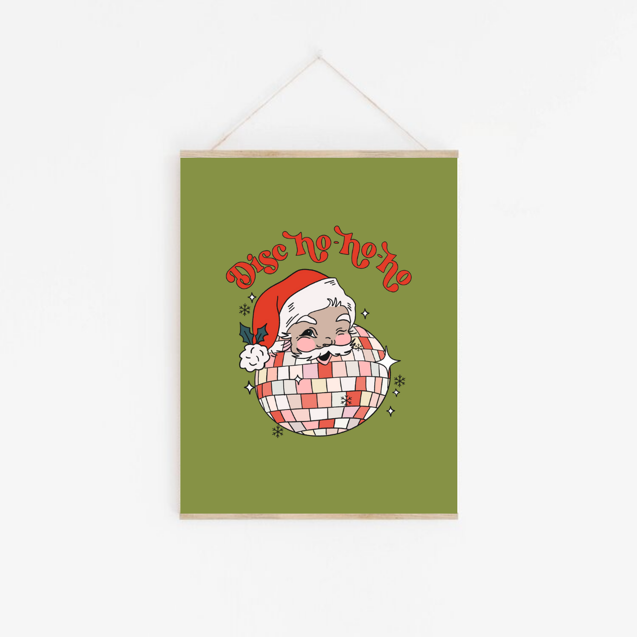 Disco Santa | Framable Art Prints