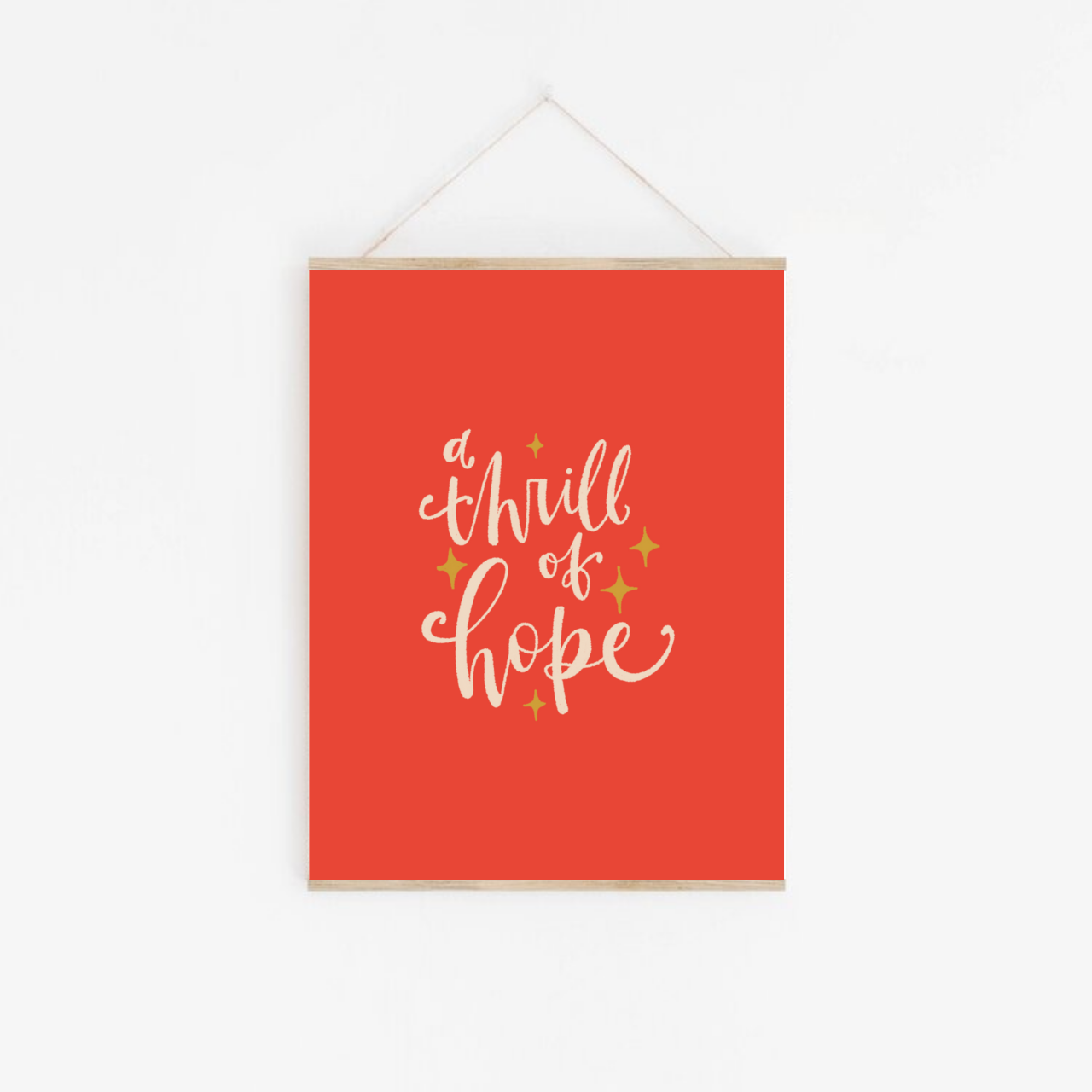 A Thrill of Hope | Framable Art Prints