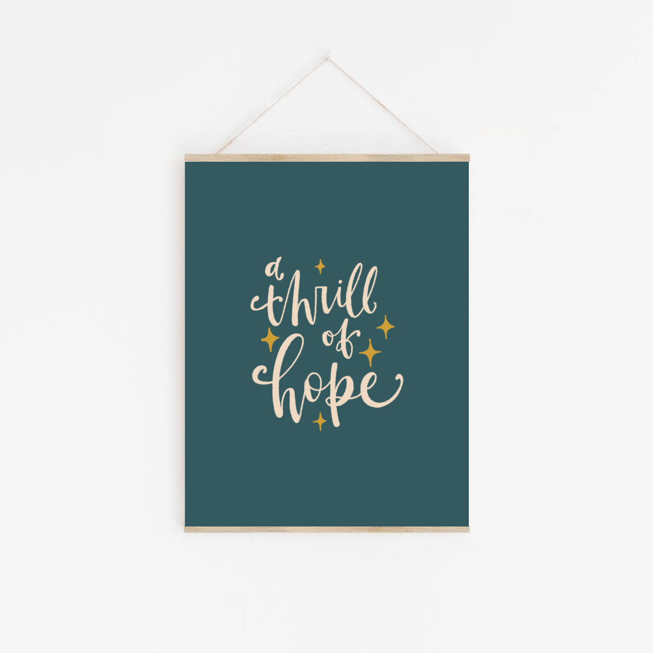 A Thrill of Hope | Framable Art Prints