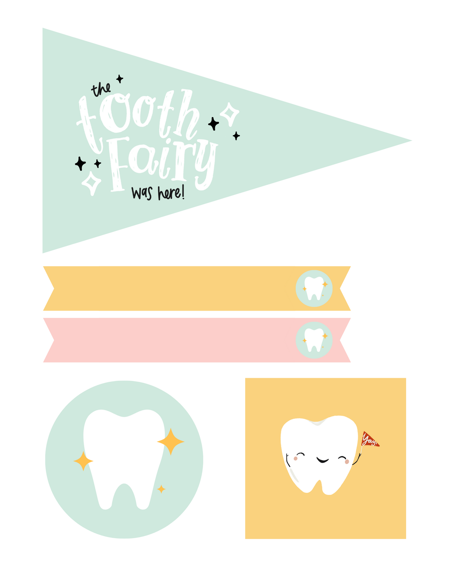 Tooth Fairy Kit | Printable Bundle