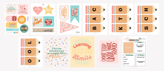 Back to School | Printable Bundle
