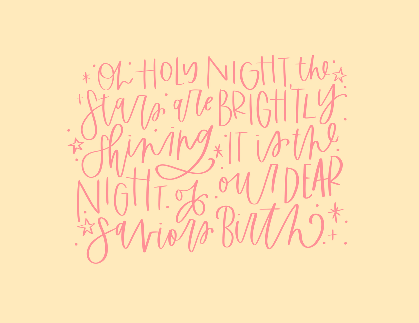 Oh Holy Night | Art Prints