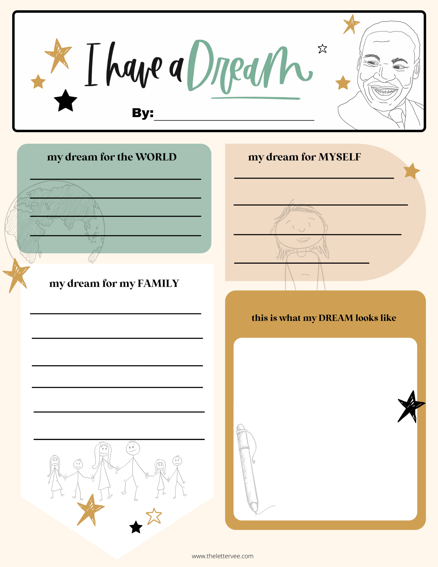 MLK print bundle | Freebie