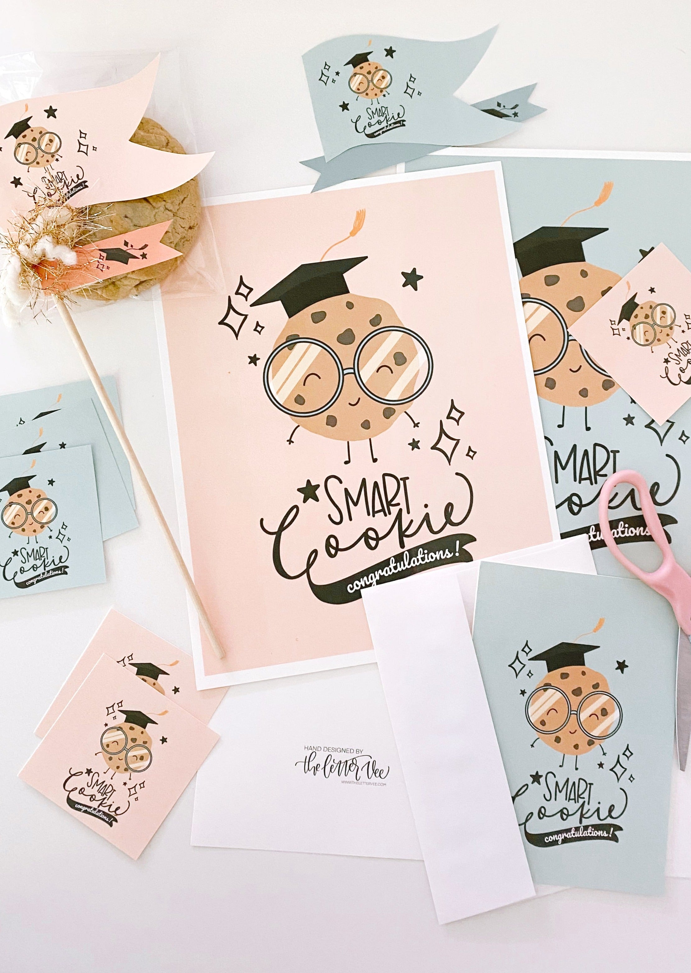 You're one smart cookie | Printable Bundle – The Letter Vee