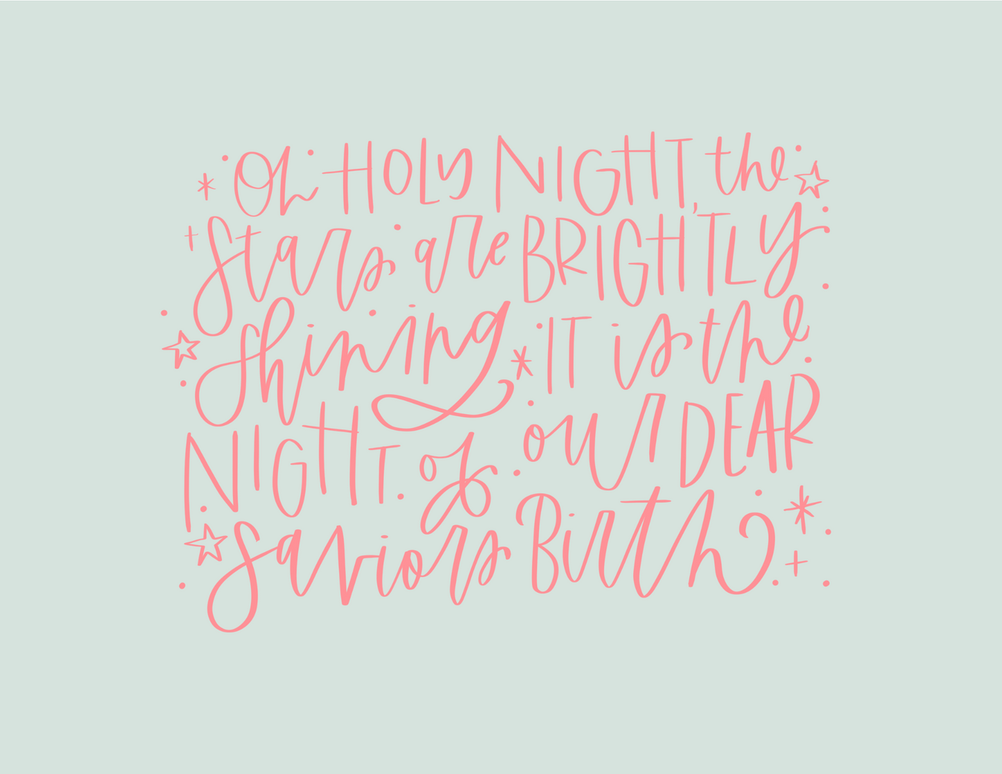 Oh Holy Night | Art Prints