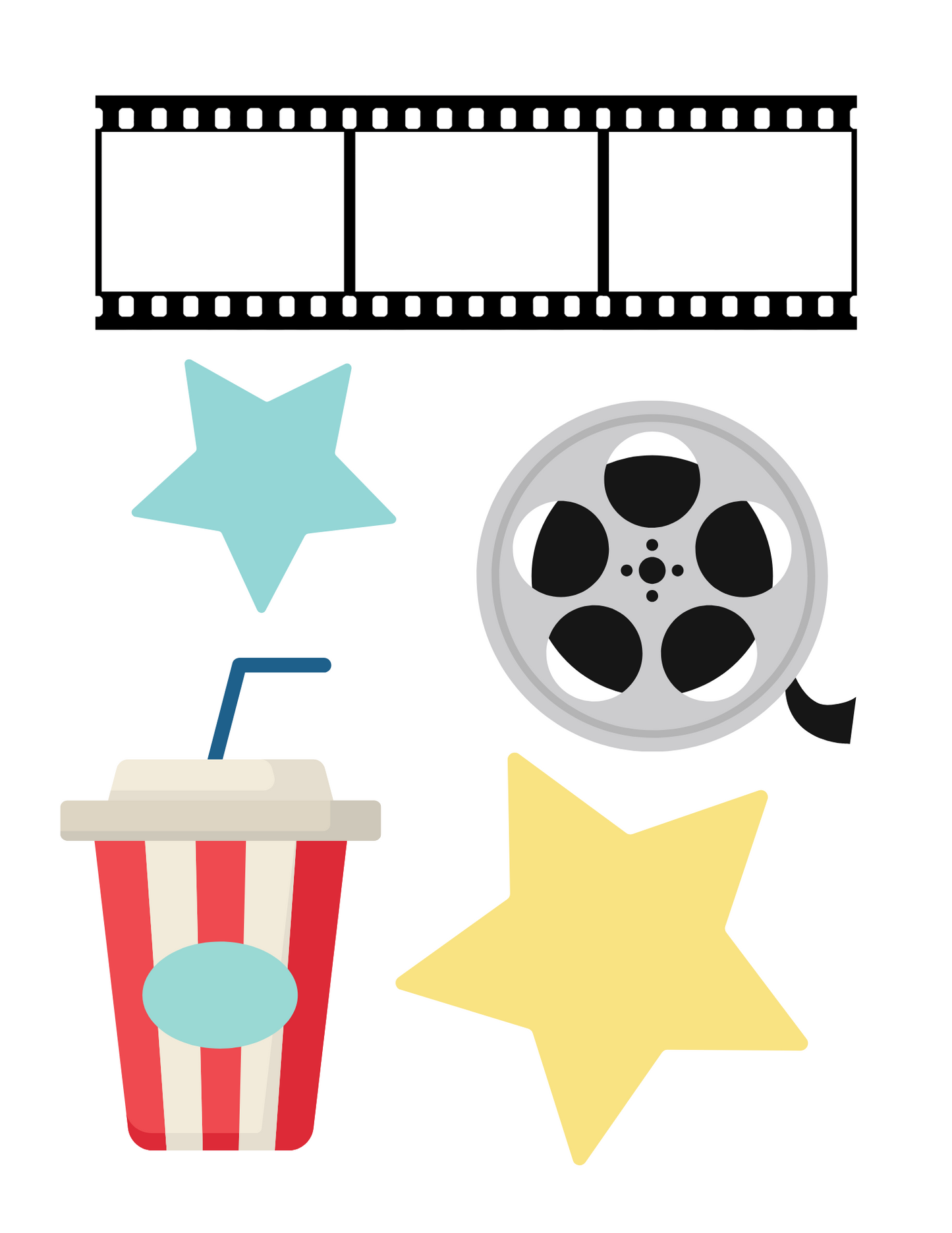 Movie Night Printables | Printable bundle