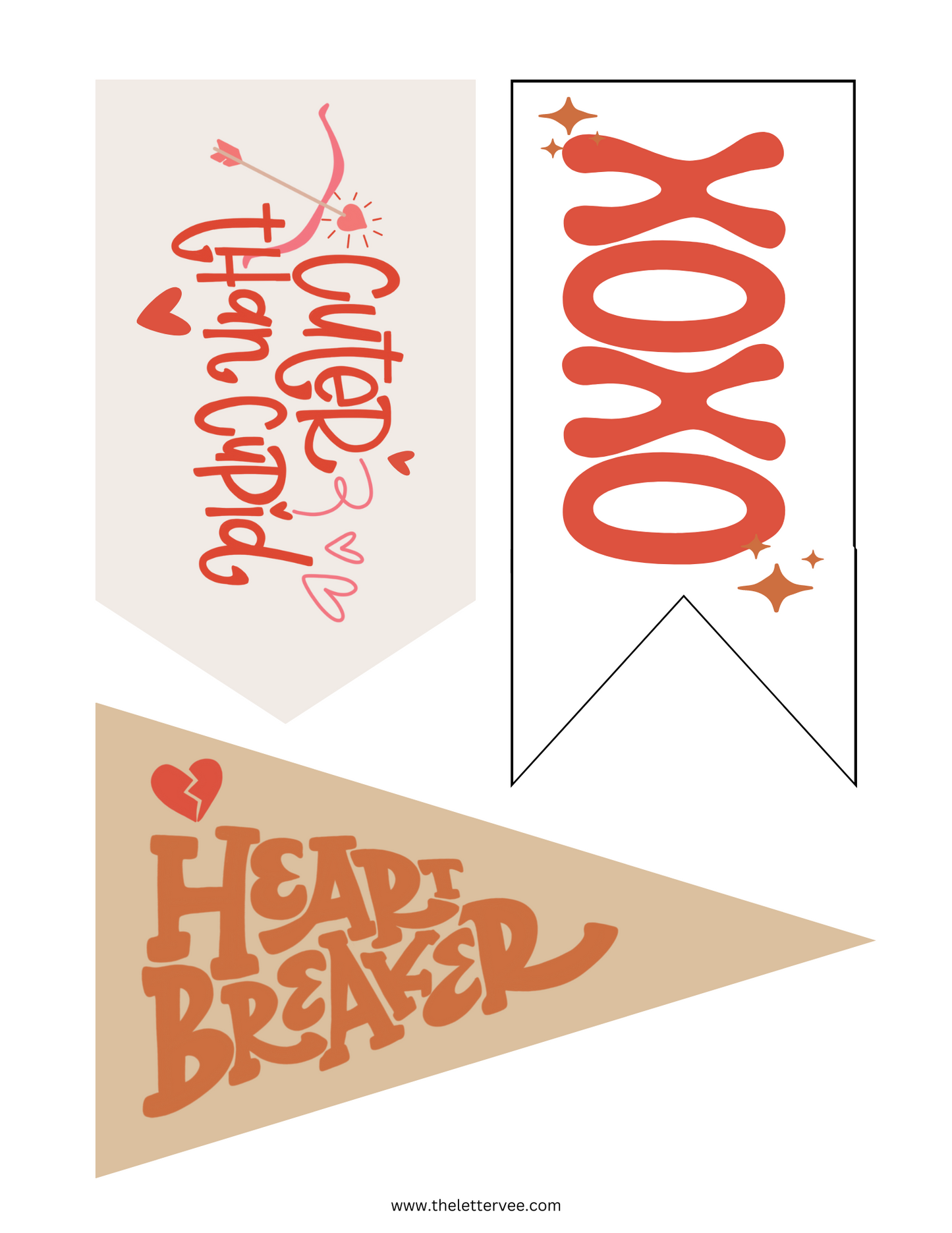 Cuter than Cupid | Tags and Flags