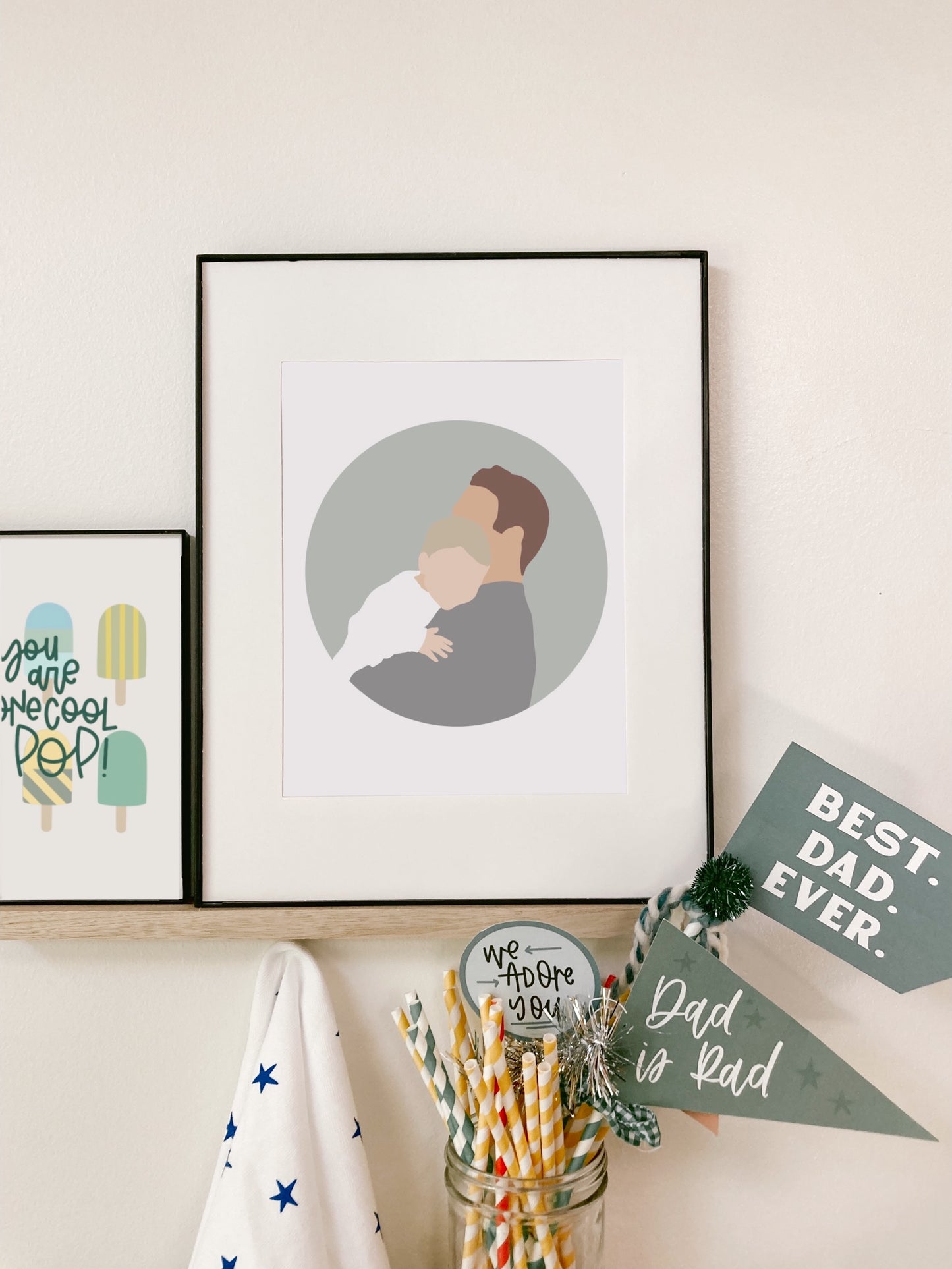 Father & Child Prints | Art Bundle