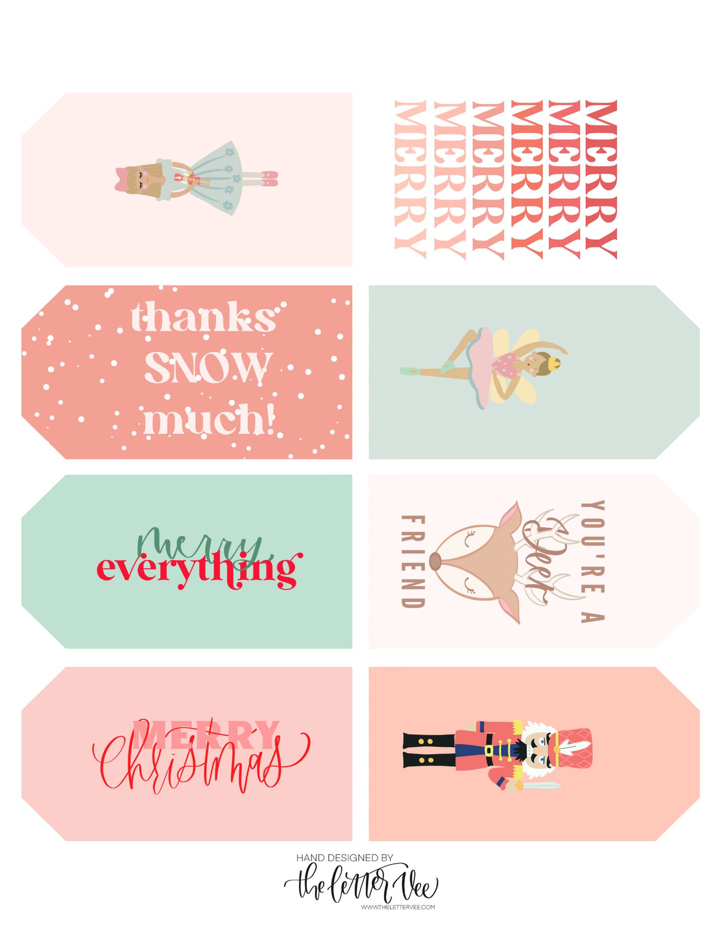 Christmas Tags | Printable tags