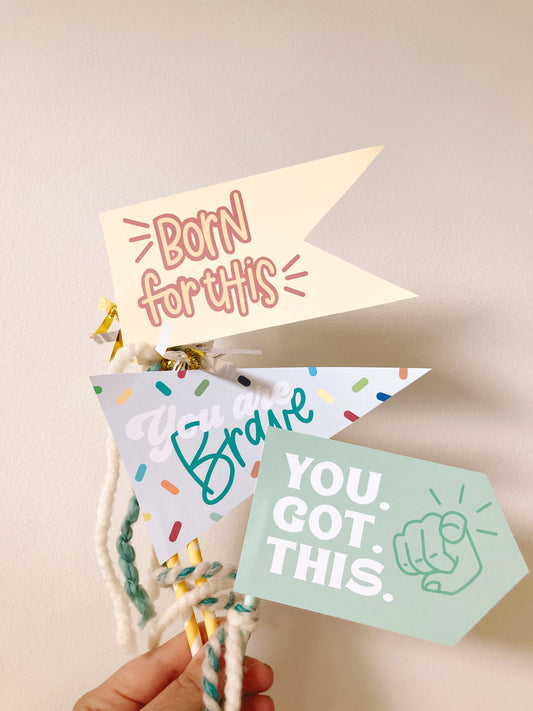 Affirmation Pennants | Printable Pennants/Flags