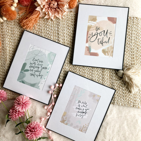 Affirmation Prints | Art Bundle