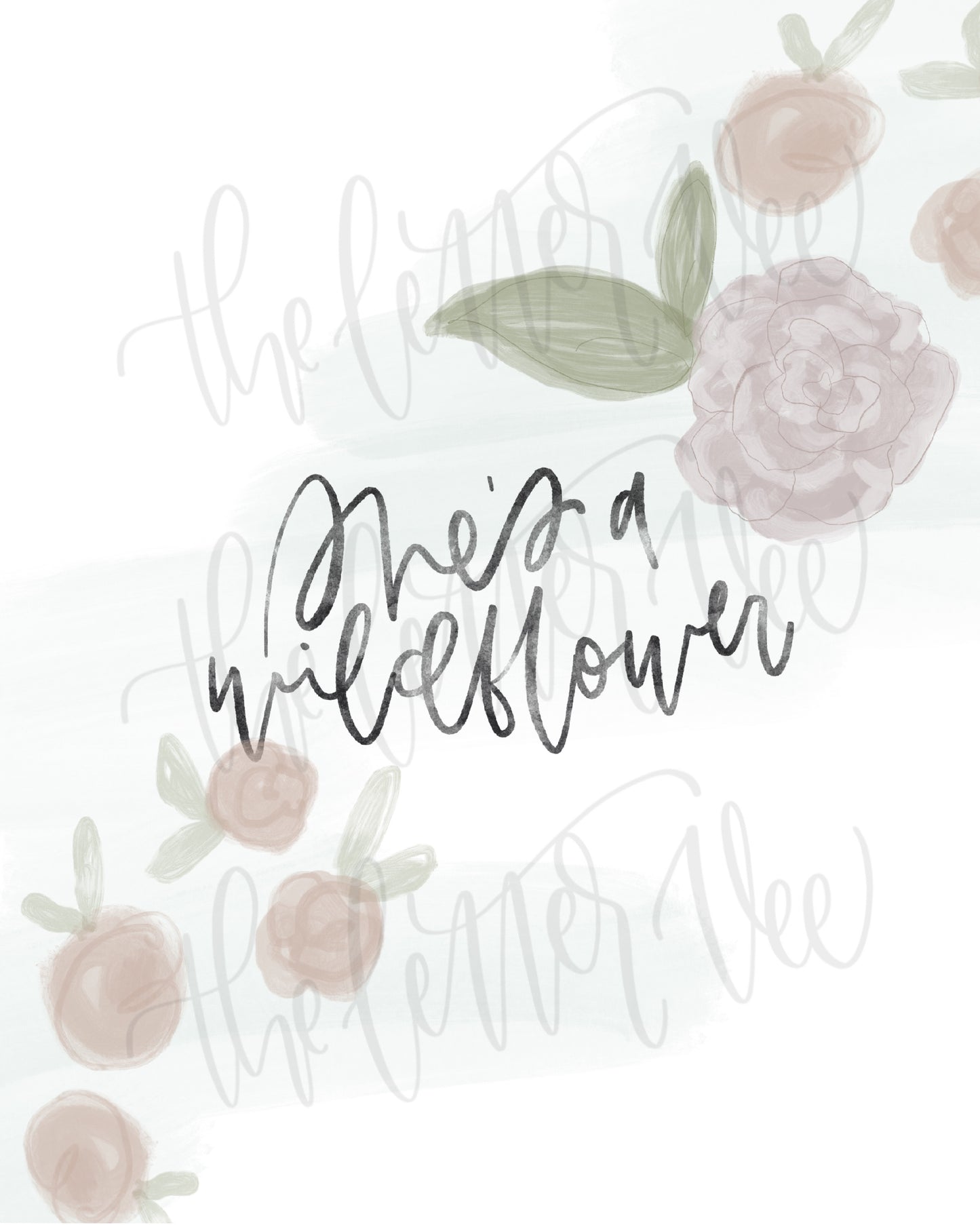 She’s a Wildflower | Affirmation Art Print