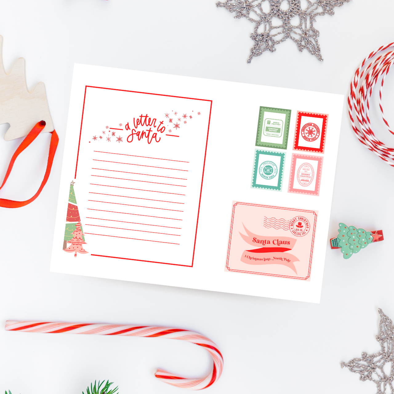 Letter to Santa Kit | Printable Bundle