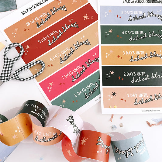 Back to School Countdown | Summer