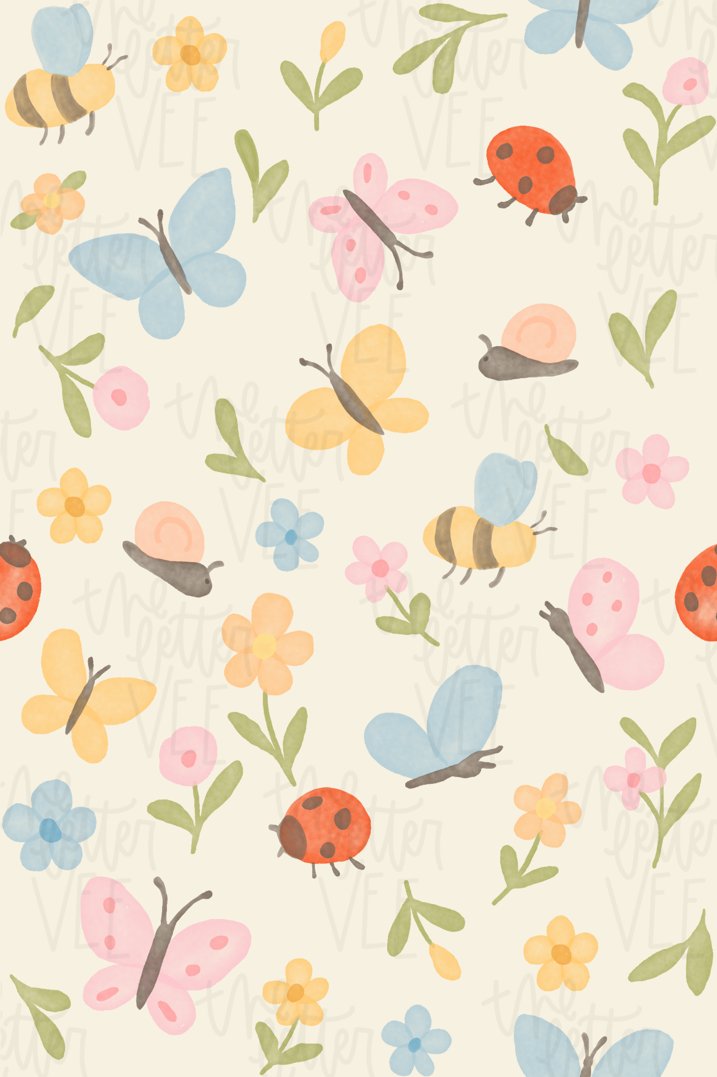 Easter/Spring Repeating Patterns | Repeatable Patterns