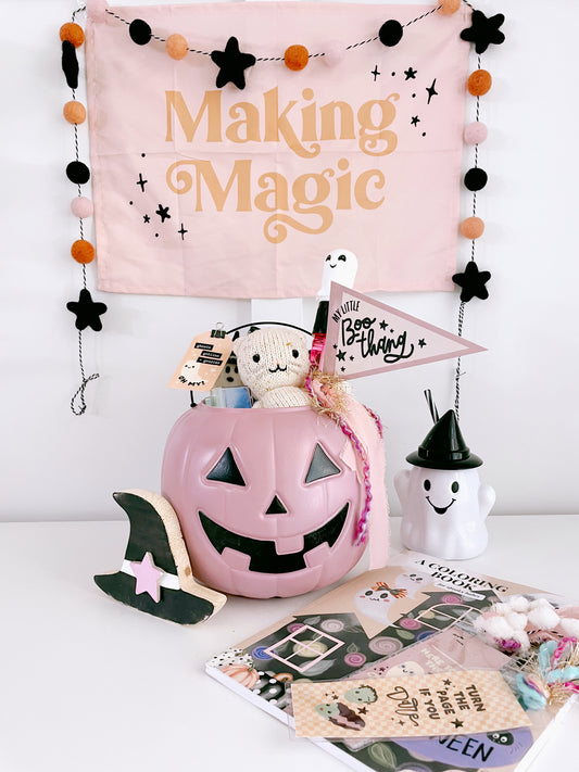 Boo-la-la Halloween | Flags + Tags
