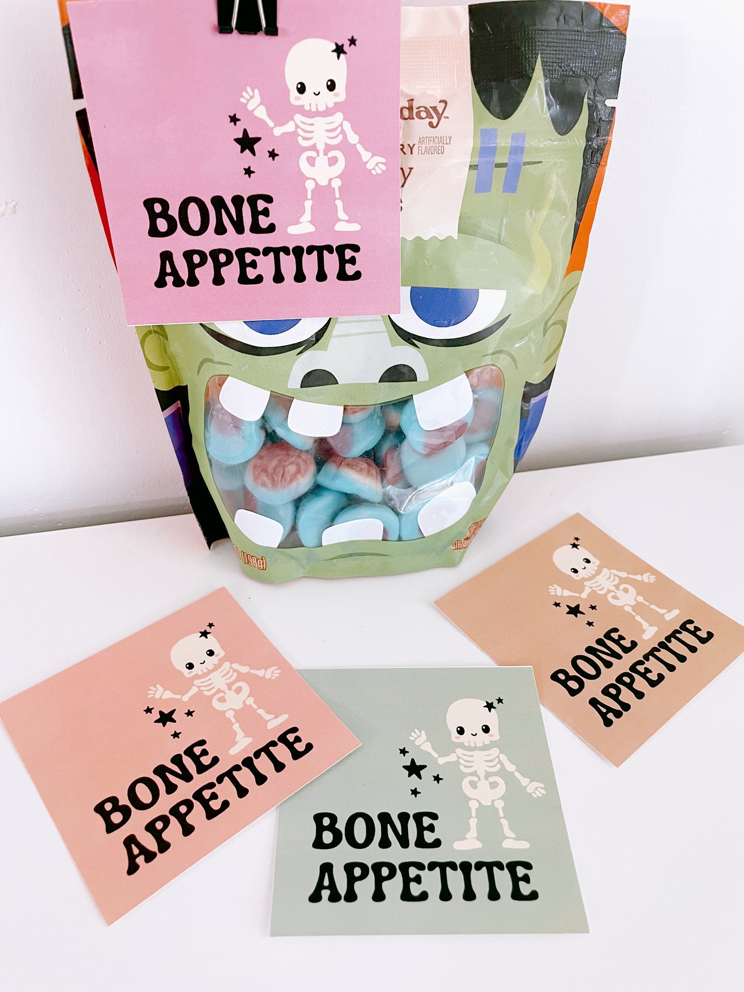 Bone Appetite | Printable tags