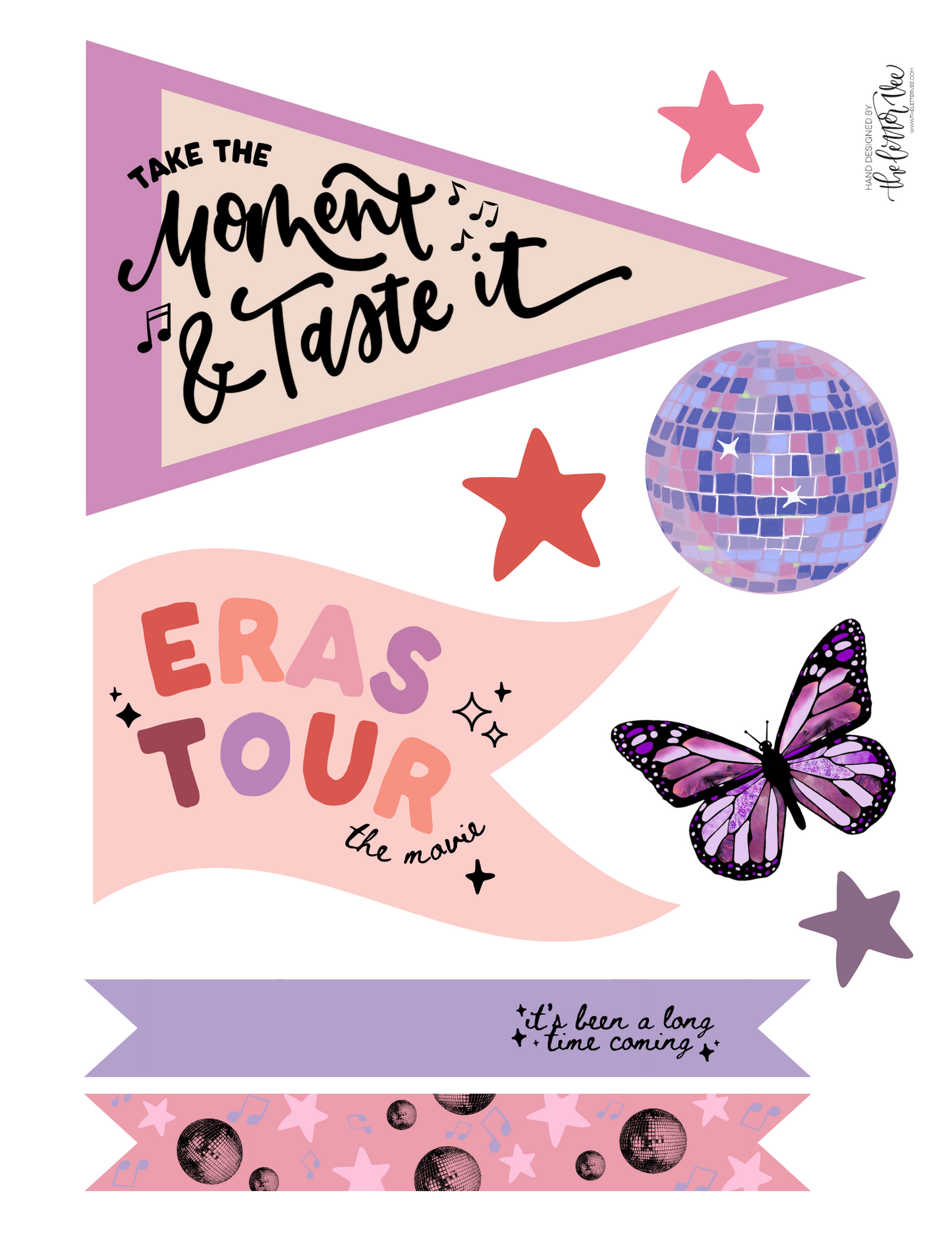 Taylor Swift Eras Tour movie printables | Printable bundle