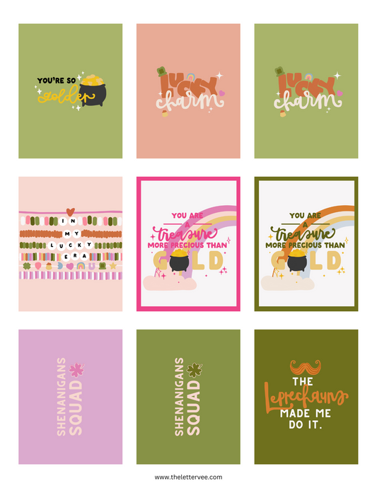 Doll House St. Patrick's Day 2024 Collection | Printable Play