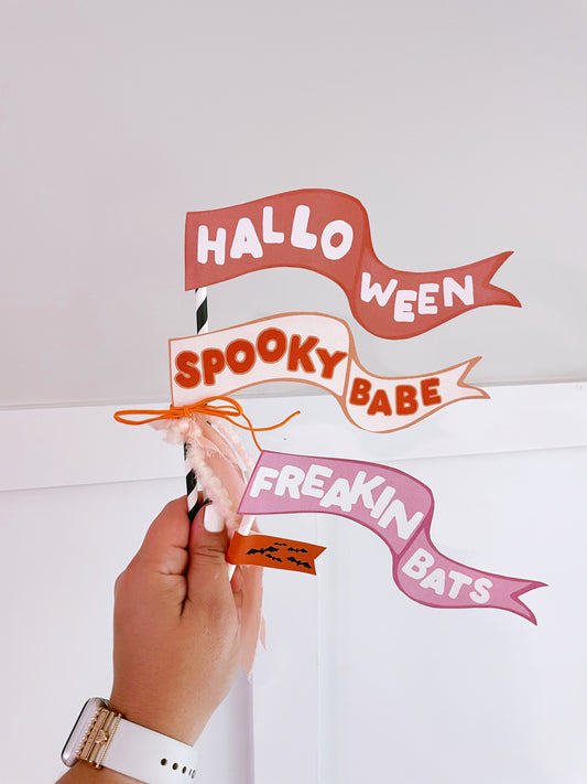 Halloween Tags and Flags 2023 | Printable tags