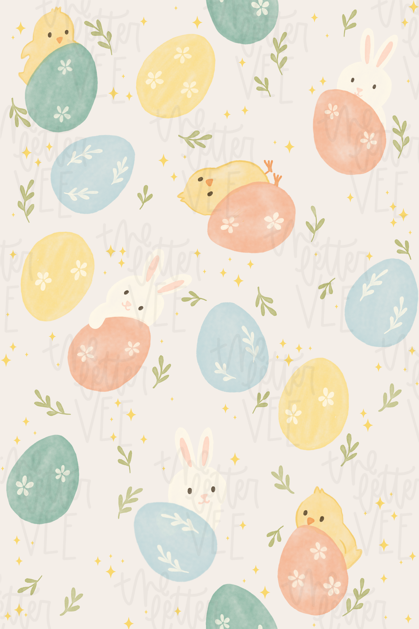 Easter/Spring Repeating Patterns | Repeatable Patterns