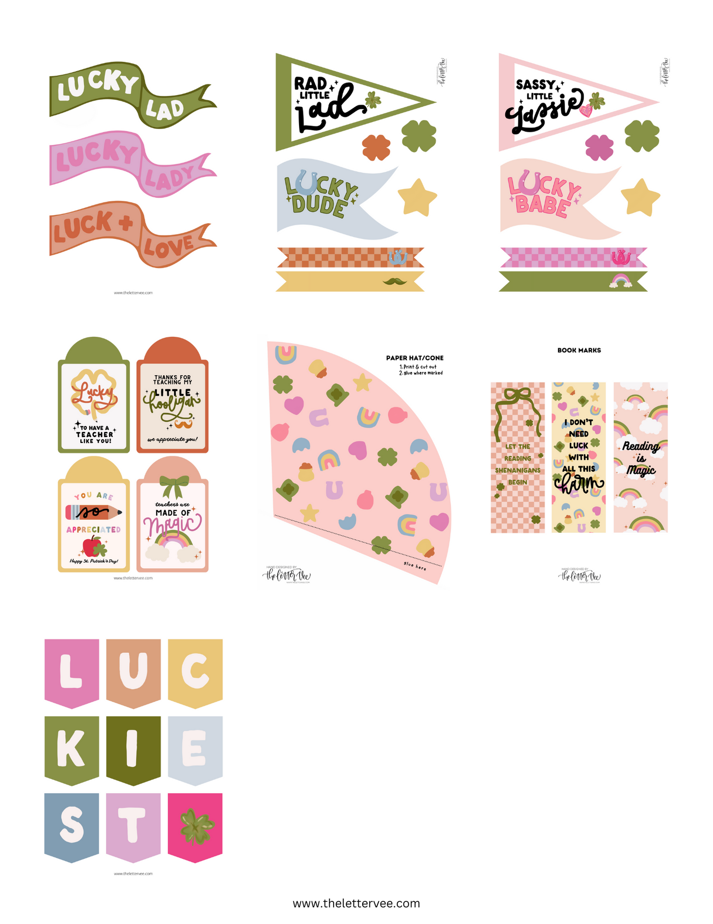 Doll House St. Patrick's Day 2024 Collection | Printable Play