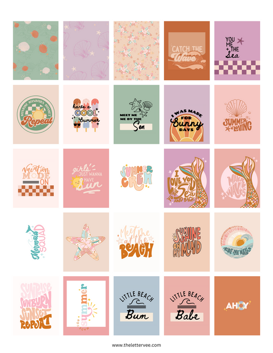 Doll House Summer Collection | Printable Play