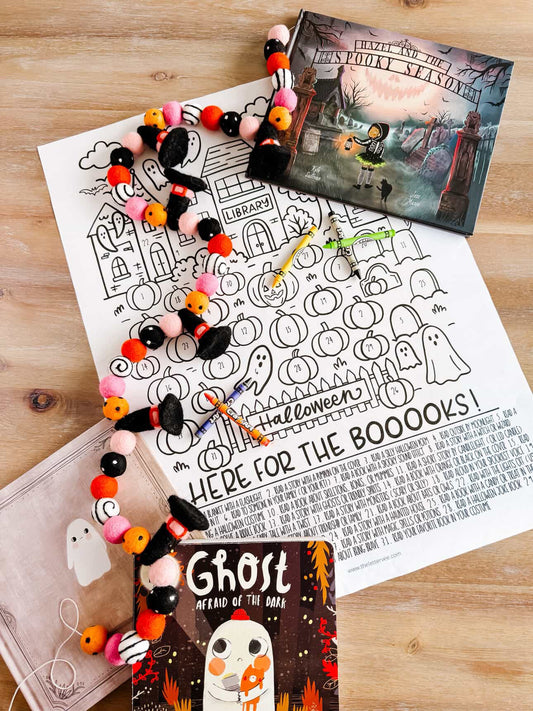 Halloween Reading Advent Countdown | The Letter Vee x Little Books & Nooks