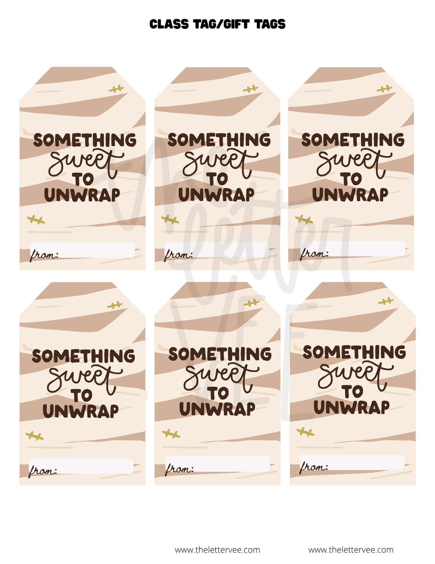 Halloween Vol. 6 Flags + Tags | Printable pennants and tags