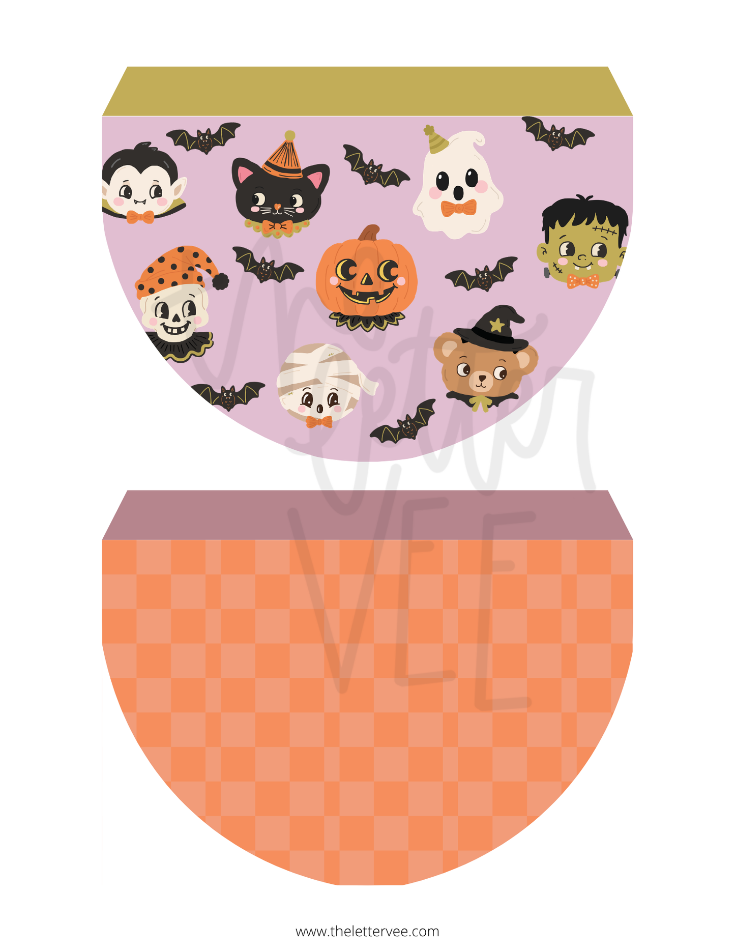 Halloween Vol. 6 Flags + Tags | Printable pennants and tags