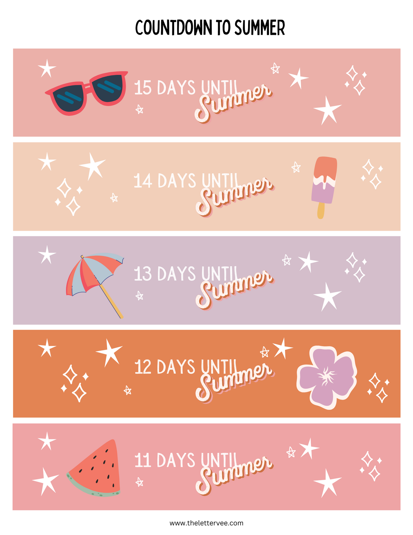 Summer Countdown | Summer