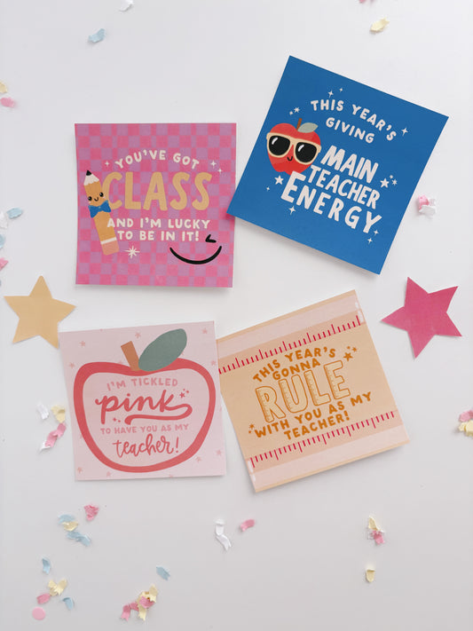Teacher Gift Tags | Back-to-School Printable Tags