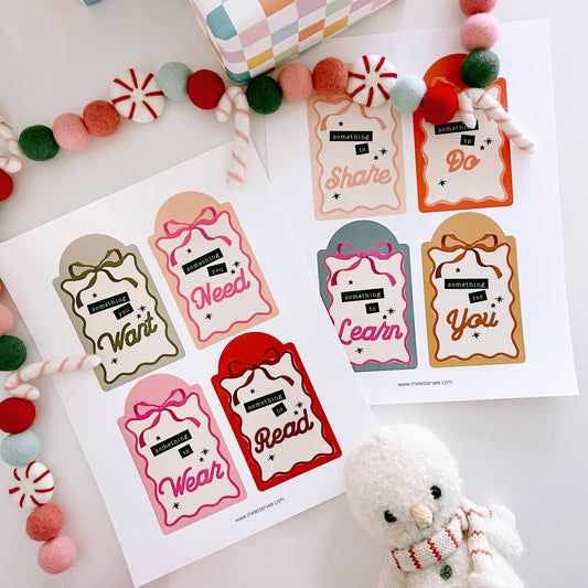 Christmas Gift Tags | Printable tags