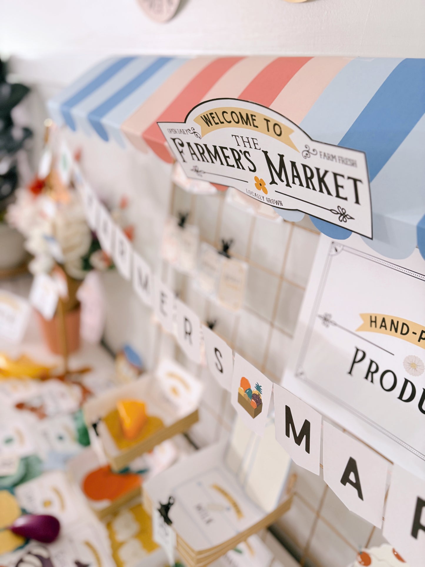 Farmer's Market Pretend Play Collection | Printable Play