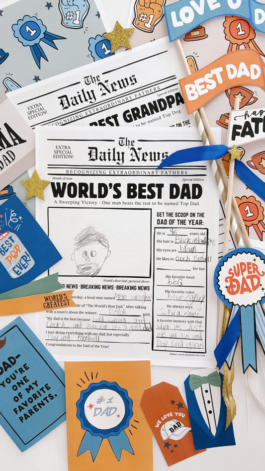 Father's Day Vol. 5 | Printable Father's Day Gift Set