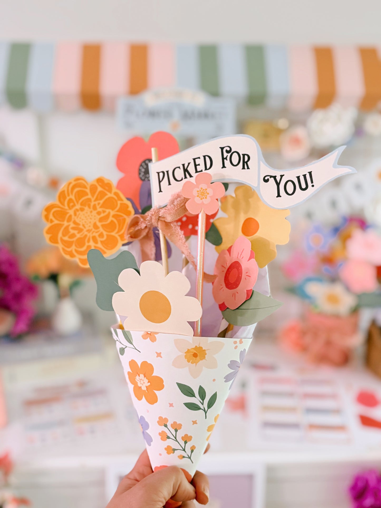 Flower Market Pretend Play Collection | Printable Play