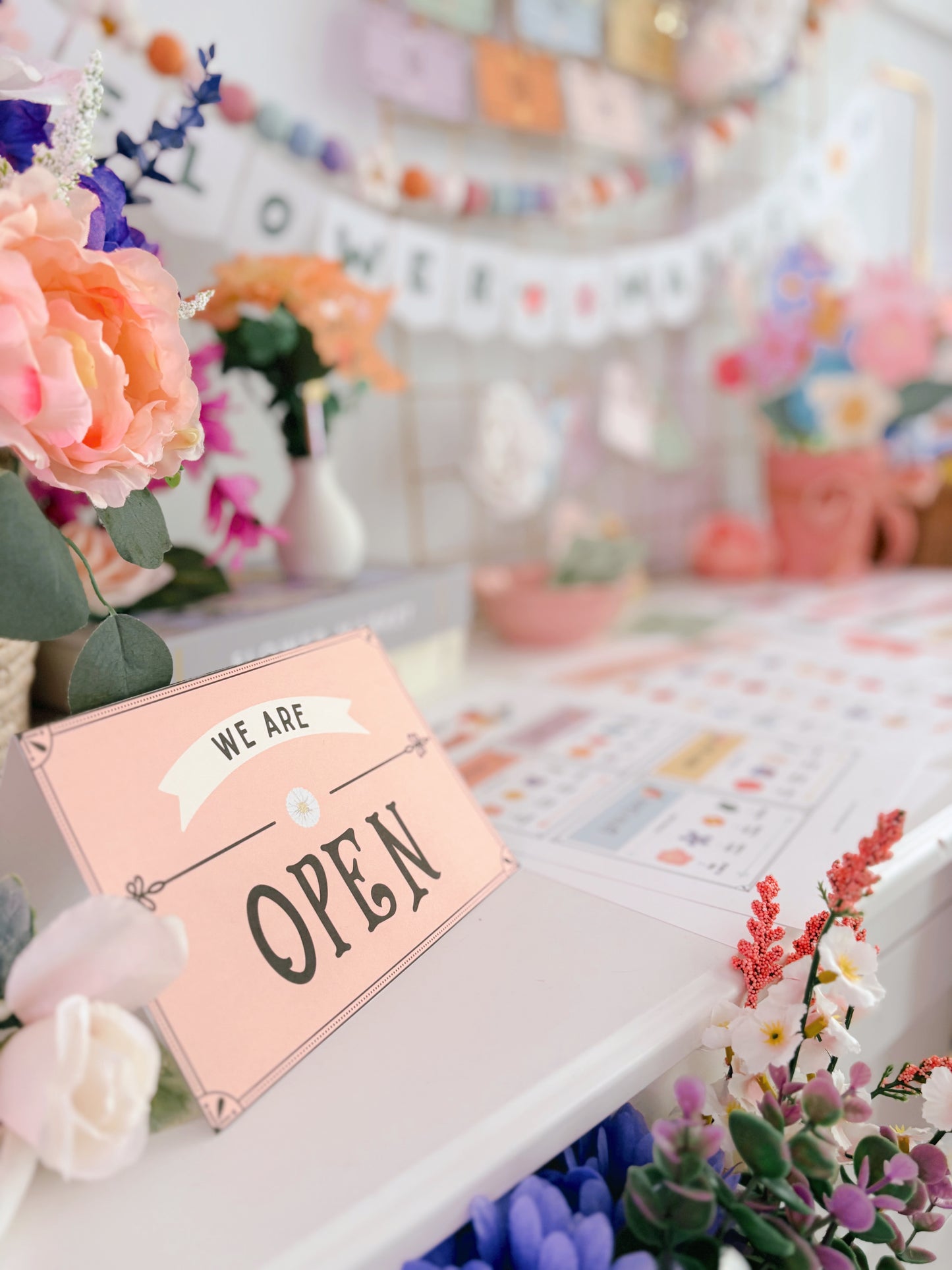 Flower Market Pretend Play Collection | Printable Play